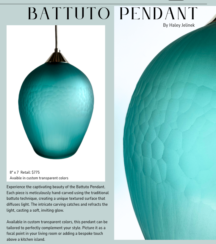 Battuto Pendant